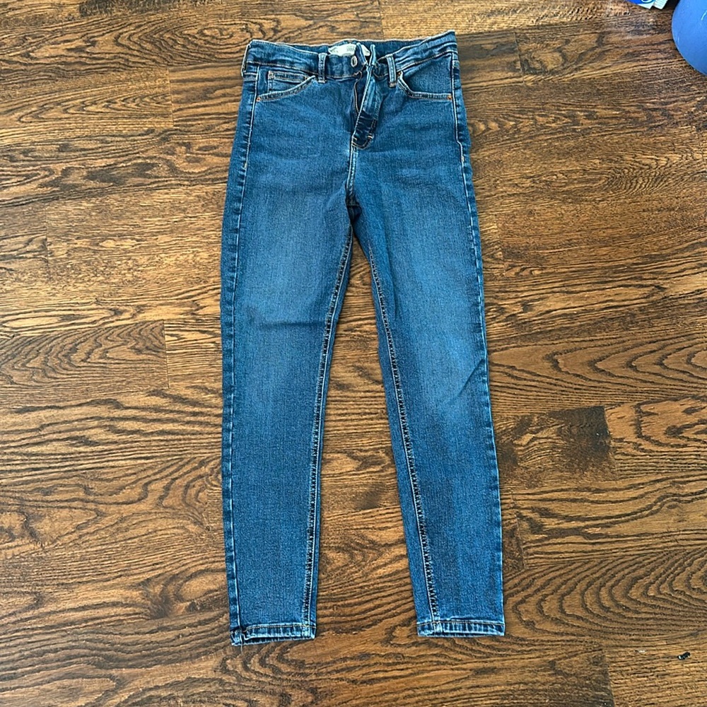 Topshop Moto Jamie Skinny Jeans, size W28 L30 (runs small), good condition